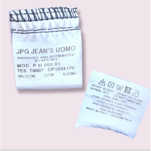 Jean Paul Gaultier JPG Jeans Black Denim Jacket Button Up Women’s 90s Vintage - Picture 9 of 10